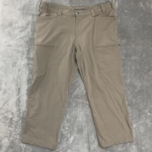 Duluth Trading Co Pants Men’s 44x30 Flexpedition Khaki Relaxed Fit Cargo Beige